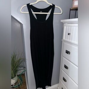 Aerie ribbed midi dress